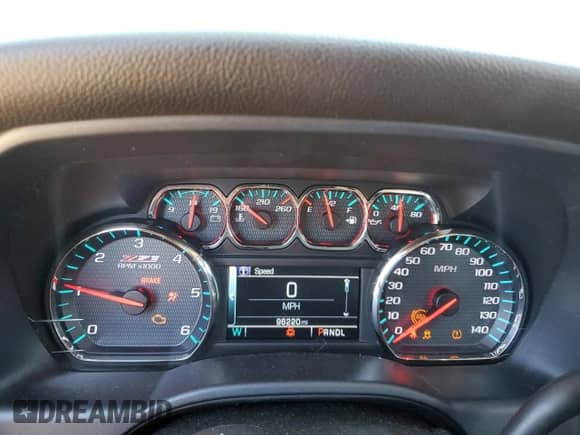 2018 Chevrolet Silverado 1500 LT with VIN 2GCVKREC2J1100761, listed as a Copart auction lot 81624505 with 96,220 mi miles and Salvage title. Bid and sale history available at DreamBid. Image 9.