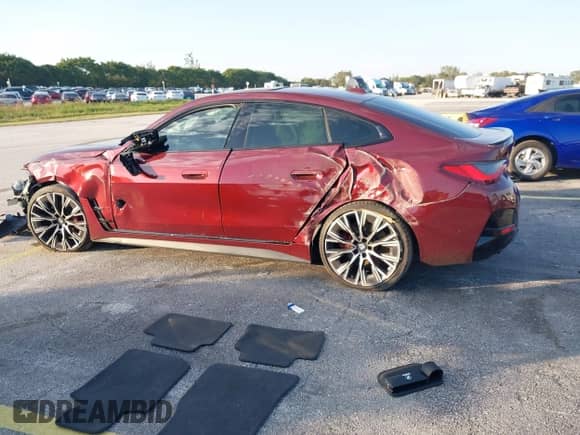 2023 BMW 4 Series M440i с VIN WBA63AW01PFN33820, выставлен на аукционе IAAI как лот 41241907 с пробегом 10 789 миль миль и . История ставок и продаж доступна на DreamBid. Изображение 14.