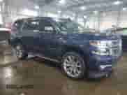 2018 Chevrolet Tahoe Premier with VIN 1GNSKCKC1JR186910, listed as a Copart auction lot 68302015 with 99,990 mi miles and Salvage title. Bid and sale history available at DreamBid. Image 4.
