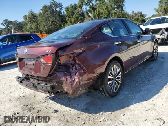 2024 Nissan Altima SV с VIN 1N4BL4DV8RN373631, выставлен на аукционе Copart как лот 87409705 с пробегом 38 214 миль миль и Чистый • Clean title. История ставок и продаж доступна на DreamBid. Изображение 3.