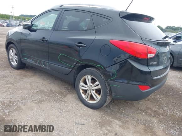 2013 Hyundai Tucson Limited с VIN KM8JU3AC8DU755958, выставлен на аукционе IAAI как лот 43149361 с пробегом 171 231 миль миль и . История ставок и продаж доступна на DreamBid. Изображение 3.