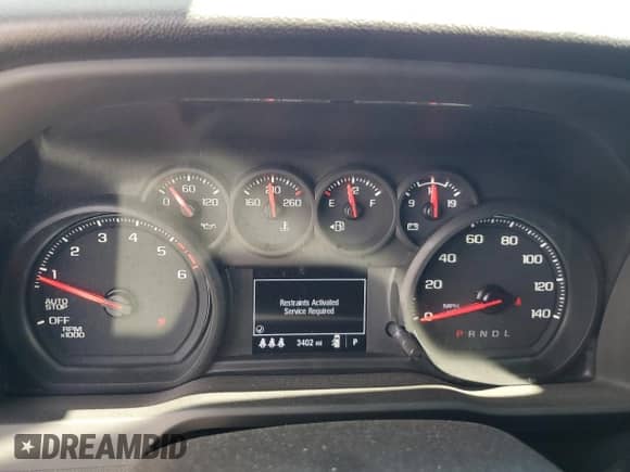 2024 Chevrolet Silverado 1500 Custom Trail Boss z VIN 3GCUDCE87RG454311, wystawiony jako Copart lot #66486955 z przebiegiem 3 402 mil mil oraz Szkoda całkowita • Salvage title. Historia ofert i sprzedaży dostępna na DreamBid. Obrazek 9.