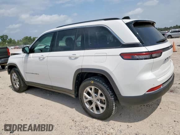 2023 Jeep Grand Cherokee Limited z VIN 1C4RJGBG8PC537277, wystawiony jako Copart lot #57316285 z przebiegiem 56 125 mil mil oraz Szkoda całkowita • Salvage title. Historia ofert i sprzedaży dostępna na DreamBid. Obrazek 2.