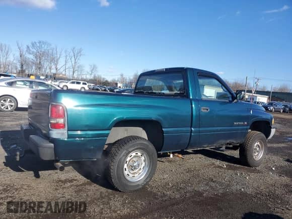 1995 Dodge 1500 with VIN 1B7HF16Y0SS142764, listed as a Copart auction lot 84720074 with 130,034 mi miles and Salvage title. Bid and sale history available at DreamBid. Image 3.