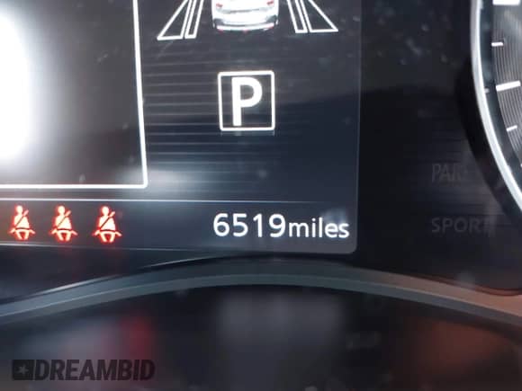 2024 Nissan Kicks SR with VIN 3N1CP5DV6RL535820, listed as a IAAI auction lot 43188034 with 6,519 mi miles and . Bid and sale history available at DreamBid. Image 15.