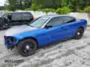 2022 Dodge Charger Police with VIN 2C3CDXAT5NH116675, listed as a Copart auction lot 55891205 with 59,669 mi miles and Salvage title. Bid and sale history available at DreamBid. Image 1.