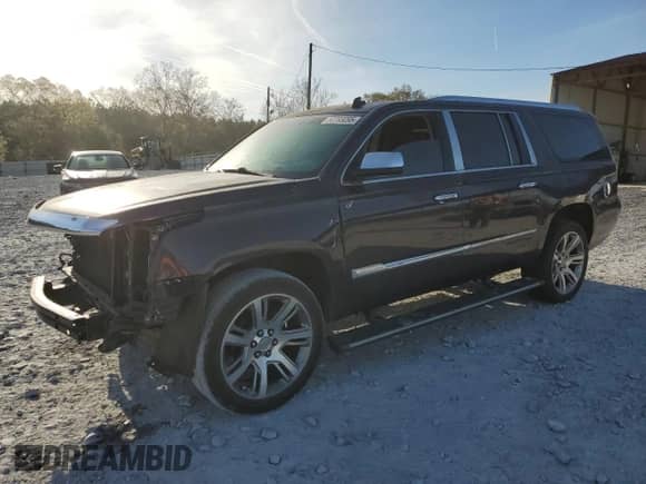 2015 Cadillac Escalade ESV Premium с VIN 1GYS3JKJ1FR209189, выставлен на аукционе Copart как лот 50793095 с пробегом 202 264 миль миль и Списание • Salvage title. История ставок и продаж доступна на DreamBid. Изображение 1.