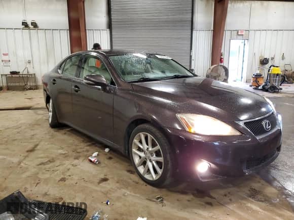 2012 Lexus IS 250 z VIN JTHCF5C27C2035809, wystawiony jako Copart lot #63825505 z przebiegiem 132 276 mil mil oraz Czysty tytuł • Clean title. Historia ofert i sprzedaży dostępna na DreamBid. Obrazek 4.