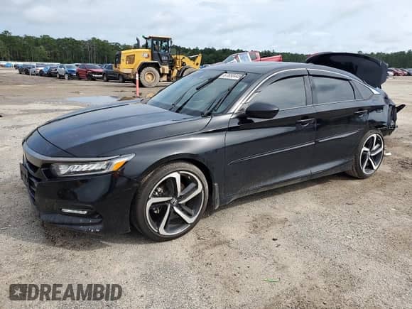 2020 Honda Accord Sport with VIN 1HGCV2F39LA027967, listed as a Copart auction lot 67650445 with 59,077 mi miles and Salvage title. Bid and sale history available at DreamBid. Image 1.