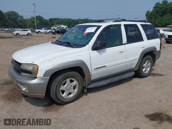 2002 Chevrolet TrailBlazer LT с VIN 1GNDT13S522196964, выставлен на аукционе IAAI как лот 42838427 с пробегом 134 253 миль миль и . История ставок и продаж доступна на DreamBid. Изображение 2.