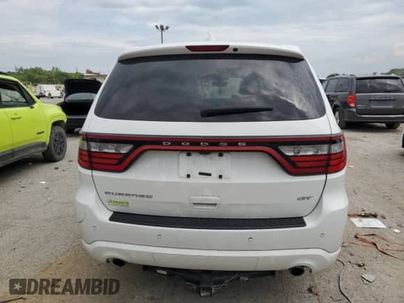 2017 Dodge Durango GT with VIN 1C4RDHDG9HC823635, listed as a Copart auction lot 68253415 with 123,165 mi miles and Salvage title. Bid and sale history available at DreamBid. Image 6.