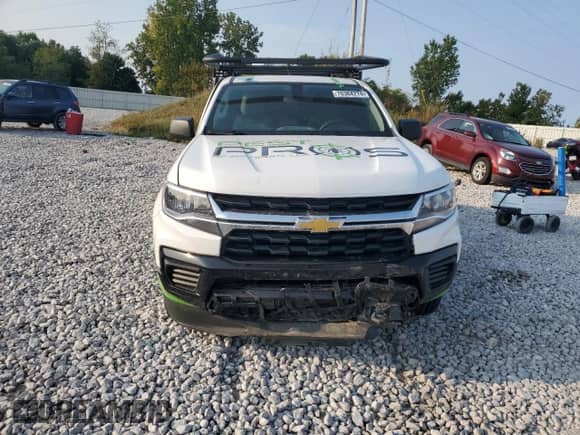 2021 Chevrolet Colorado 4WD Work Truck z VIN 1GCHTBEN8M1171430, wystawiony jako Copart lot #70384274 z przebiegiem 87 015 mil mil oraz Nie do naprawy • Non repairable. Historia ofert i sprzedaży dostępna na DreamBid. Obrazek 5.