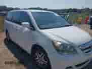 2006 Honda Odyssey EX z VIN 5FNRL38416B458065, wystawiony jako IAAI lot #43250799 z przebiegiem 179 402 mil mil oraz . Historia ofert i sprzedaży dostępna na DreamBid. Obrazek 1.