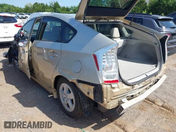 2011 Toyota Prius I with VIN JTDKN3DU6B0322802, listed as a IAAI auction lot 42765909 with 156,352 mi miles and . Bid and sale history available at DreamBid. Image 3.