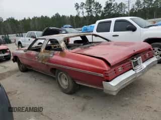 1975 Chevrolet Caprice с VIN 1N47H5J201330, выставлен на аукционе Copart как лот 66966454 с пробегом Не указан миль и Списание • Salvage title. История ставок и продаж доступна на DreamBid. Изображение 2.