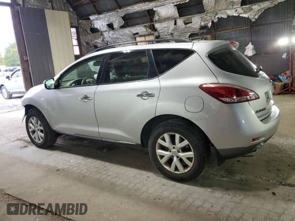 2012 Nissan Murano SL with VIN JN8AZ1MW2CW200561, listed as a Copart auction lot 81383535 with 93,000 mi miles and Salvage title. Bid and sale history available at DreamBid. Image 2.