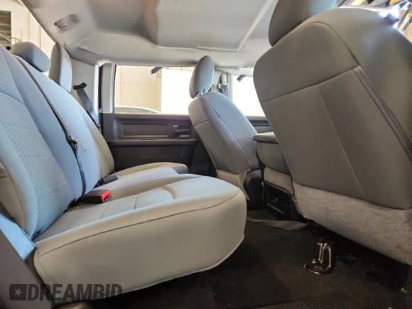 2018 Ram 1500 Express with VIN 3C6RR7KT1JG219583, listed as a Copart auction lot 64643715 with 95,232 mi miles and Salvage title. Bid and sale history available at DreamBid. Image 10.