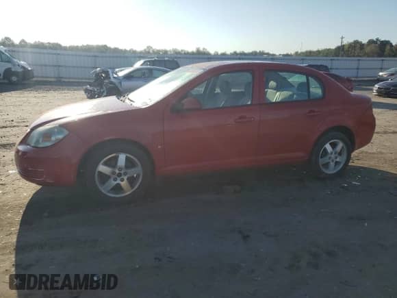 2009 Chevrolet Cobalt 1LT with VIN 1G1AT58H197263372, listed as a Copart auction lot 80383285 with 193,060 mi miles and Clean title. Bid and sale history available at DreamBid. Image 1.