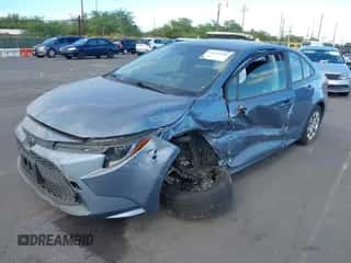 2021 Toyota Corolla LE с VIN JTDEPMAE7MJ147421, выставлен на аукционе IAAI как лот 43142290 с пробегом Не указан миль и . История ставок и продаж доступна на DreamBid. Изображение 2.
