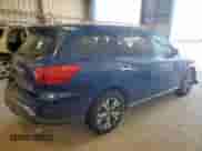 2018 Nissan Pathfinder S with VIN 5N1DR2MM7JC608061, listed as a Copart auction lot 60306305 with 215,186 mi miles and Salvage title. Bid and sale history available at DreamBid. Image 3.