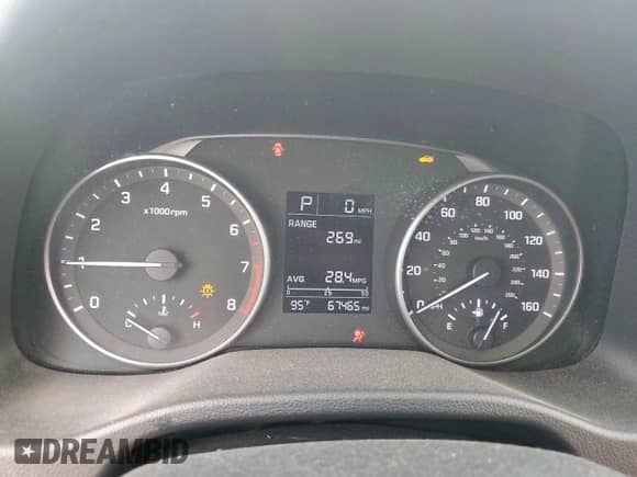 2017 Hyundai Elantra SE with VIN KMHD84LF4HU192329, listed as a Copart auction lot 81797625 with 67,465 mi miles and Salvage title. Bid and sale history available at DreamBid. Image 9.