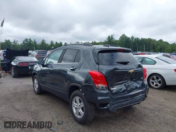2018 Chevrolet Trax LT with VIN KL7CJPSB5JB666081, listed as a IAAI auction lot 43157128 with 125,245 mi miles and . Bid and sale history available at DreamBid. Image 3.