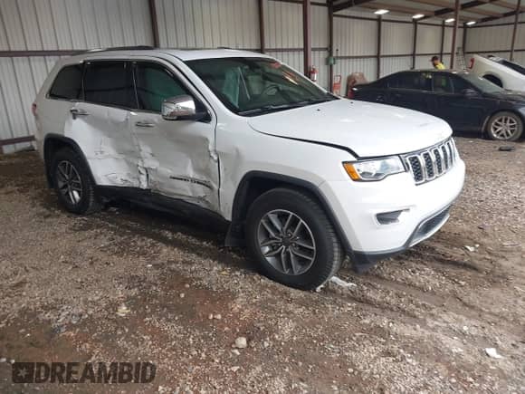 2020 Jeep Grand Cherokee Limited z VIN 1C4RJEBG4LC116168, wystawiony jako IAAI lot #42829263 z przebiegiem 41 854 mil mil oraz . Historia ofert i sprzedaży dostępna na DreamBid. Obrazek 1.