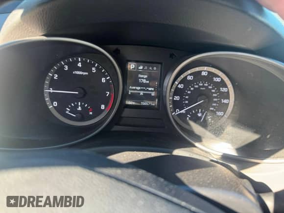 2017 Hyundai Santa Fe 2.4L with VIN 5XYZTDLB2HG405673, listed as a Copart auction lot 89664285 with 156,571 mi miles and Clean title. Bid and sale history available at DreamBid. Image 8.