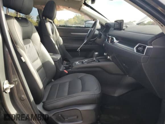 2022 Mazda CX-5 S Preferred with VIN JM3KFBCM9N0604873, listed as a Copart auction lot 87225125 with 24,330 mi miles and Salvage title. Bid and sale history available at DreamBid. Image 7.