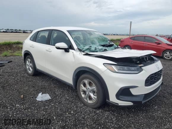 2025 Honda HR-V LX с VIN 3CZRZ1H38SM756980, выставлен на аукционе Copart как лот 81060465 с пробегом Не указан миль и Списание • Salvage title. История ставок и продаж доступна на DreamBid. Изображение 4.
