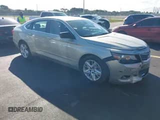 2015 Chevrolet Impala LS with VIN 2G11Z5SL7F9256478, listed as a IAAI auction lot 43465011 with 107,346 mi miles and . Bid and sale history available at DreamBid. Image 1.
