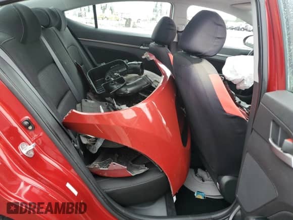 2017 Hyundai Elantra Limited with VIN KMHD84LF6HU263093, listed as a Copart auction lot 68734405 with 62,045 mi miles and Salvage title. Bid and sale history available at DreamBid. Image 10.