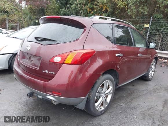 2009 Nissan Murano S z VIN JN8AZ18W39W161434, wystawiony jako IAAI lot #43535438 z przebiegiem 210 189 mil mil oraz . Historia ofert i sprzedaży dostępna na DreamBid. Obrazek 4.