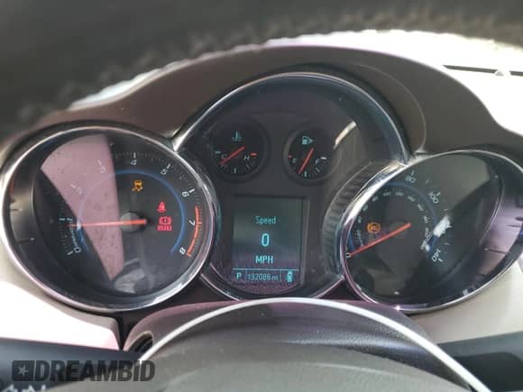 2012 Chevrolet Cruze LTZ with VIN 1G1PH5SC4C7276763, listed as a Copart auction lot 69812035 with 192,086 mi miles and Salvage title. Bid and sale history available at DreamBid. Image 9.