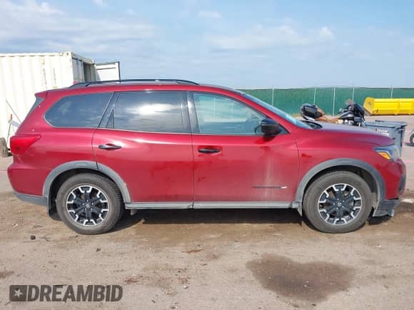 2019 Nissan Pathfinder SV with VIN 5N1DR2MM0KC633479, listed as a IAAI auction lot 42883111 with 119,489 mi miles and . Bid and sale history available at DreamBid. Image 13.