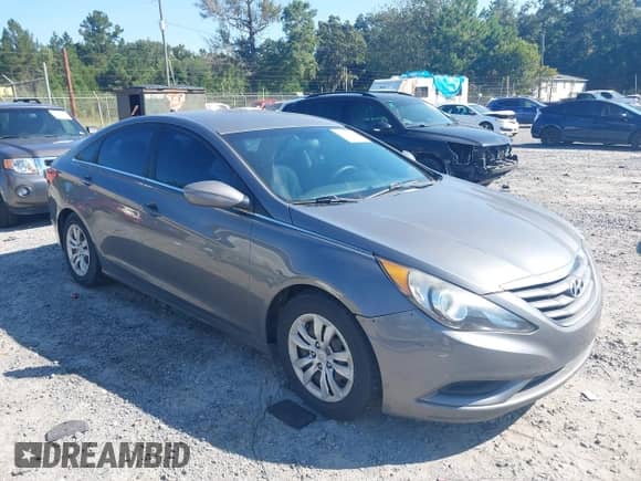 2011 Hyundai Sonata GLS with VIN 5NPEB4AC0BH048460, listed as a IAAI auction lot 43237502 with 170,380 mi miles and . Bid and sale history available at DreamBid. Image 1.