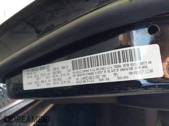 2011 Jeep Wrangler Sahara with VIN 1J4AA5D10BL511947, listed as a IAAI auction lot 43227627 with 168,984 mi miles and . Bid and sale history available at DreamBid. Image 9.