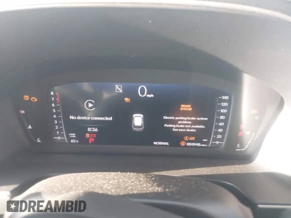 2026 Honda Passport TrailSport Elite with VIN 5FNYF9H80TB017421, listed as a IAAI auction lot 43186694 with 4,948 mi miles and . Bid and sale history available at DreamBid. Image 7.