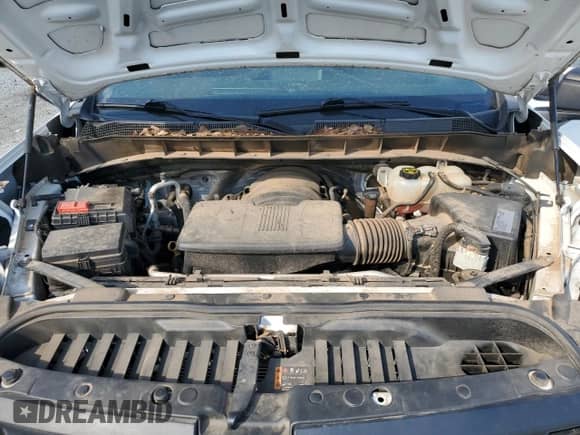 2020 Chevrolet Silverado 1500 Work Truck z VIN 1GCRWAEF2LZ261848, wystawiony jako Copart lot #70438015 z przebiegiem 77 426 mil mil oraz Szkoda całkowita • Salvage title. Historia ofert i sprzedaży dostępna na DreamBid. Obrazek 11.