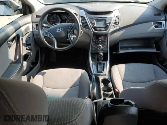 2014 Hyundai Elantra Limited with VIN KMHDH4AEXEU051416, listed as a Copart auction lot 82107055 with 77,749 mi miles and Salvage title. Bid and sale history available at DreamBid. Image 8.