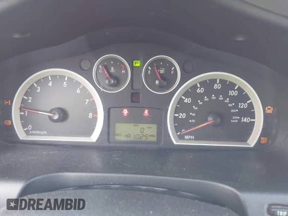 2006 Hyundai Santa Fe GLS with VIN KM8SC73E46U072607, listed as a IAAI auction lot 41915429 with 181,025 mi miles and . Bid and sale history available at DreamBid. Image 7.