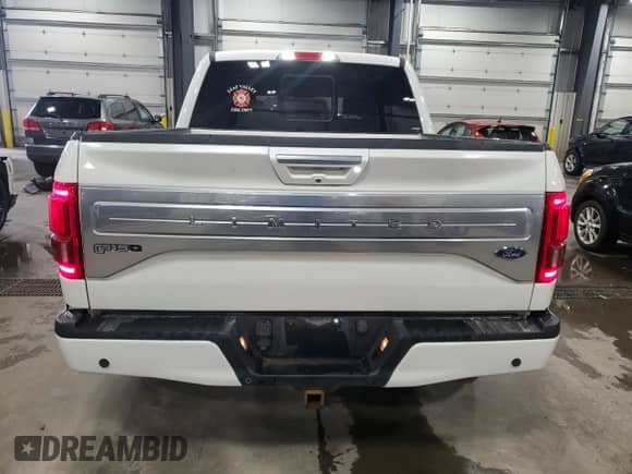 2017 Ford F-150 XLT with VIN 1FTEW1EG0HFA32004, listed as a Copart auction lot 70723935 with 136,531 mi miles and Salvage title. Bid and sale history available at DreamBid. Image 6.