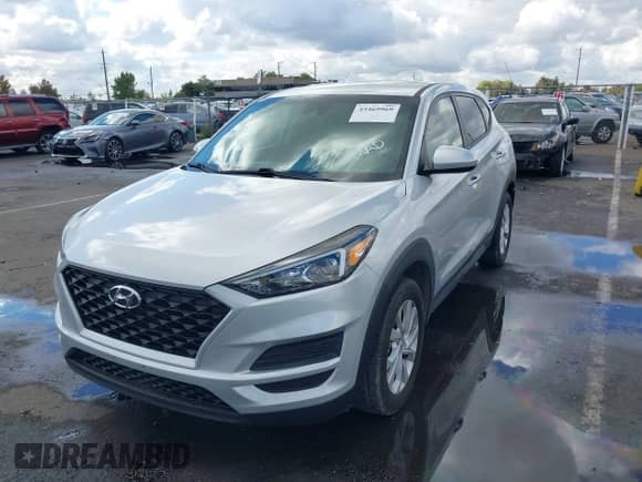 2019 Hyundai Tucson SE with VIN KM8J23A44KU974895, listed as a IAAI auction lot 43469969 with 72,513 mi miles and . Bid and sale history available at DreamBid. Image 2.