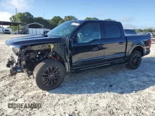 2025 Ford F-150 Lariat with VIN 1FTFW5LD1SFA97701, listed as a Copart auction lot 65739435 with 772 mi miles and Salvage title. Bid and sale history available at DreamBid. Image 1.