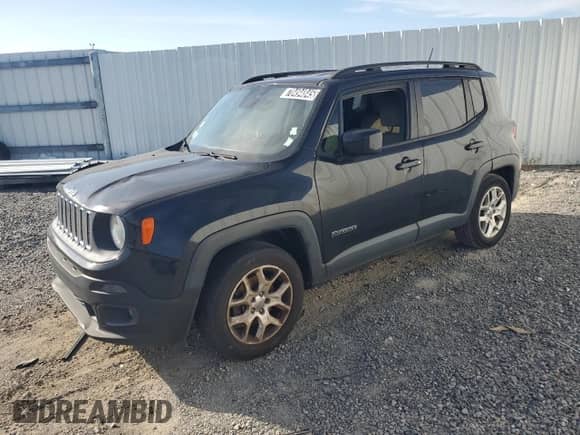 2018 Jeep Renegade Latitude with VIN ZACCJABB8JPH48411, listed as a Copart auction lot 70494845 with 252,379 mi miles and Clean title. Bid and sale history available at DreamBid. Image 1.