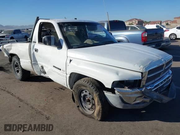 1998 Dodge 1500 with VIN 1B7HC16Y3WS616138, listed as a IAAI auction lot 40725586 with 212,206 mi miles and . Bid and sale history available at DreamBid. Image 1.