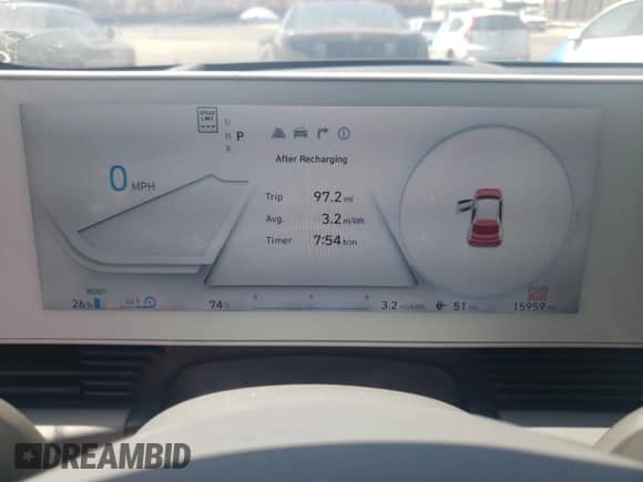 2022 Hyundai Ioniq 5 Limited z VIN KM8KRDAF1NU090148, wystawiony jako Copart lot #57916525 z przebiegiem 15 959 mil mil oraz Szkoda całkowita • Salvage title. Historia ofert i sprzedaży dostępna na DreamBid. Obrazek 9.