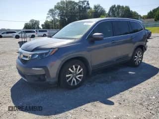 2019 Honda Pilot EX with VIN 5FNYF5H39KB017803, listed as a Copart auction lot 72060545 with 137,012 mi miles and Salvage title. Bid and sale history available at DreamBid. Image 1.