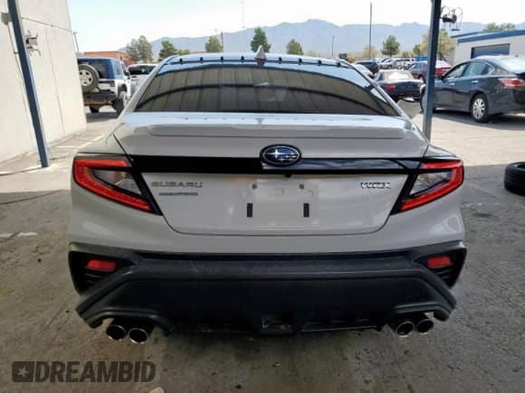 2022 Subaru WRX Premium with VIN JF1VBAH66N8006169, listed as a Copart auction lot 70001775 with 31,949 mi miles and Salvage title. Bid and sale history available at DreamBid. Image 6.