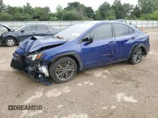 2023 Subaru WRX with VIN JF1VBAA69P9815379, listed as a Copart auction lot 66491465 with 24,836 mi miles and Salvage title. Bid and sale history available at DreamBid. Image 1.